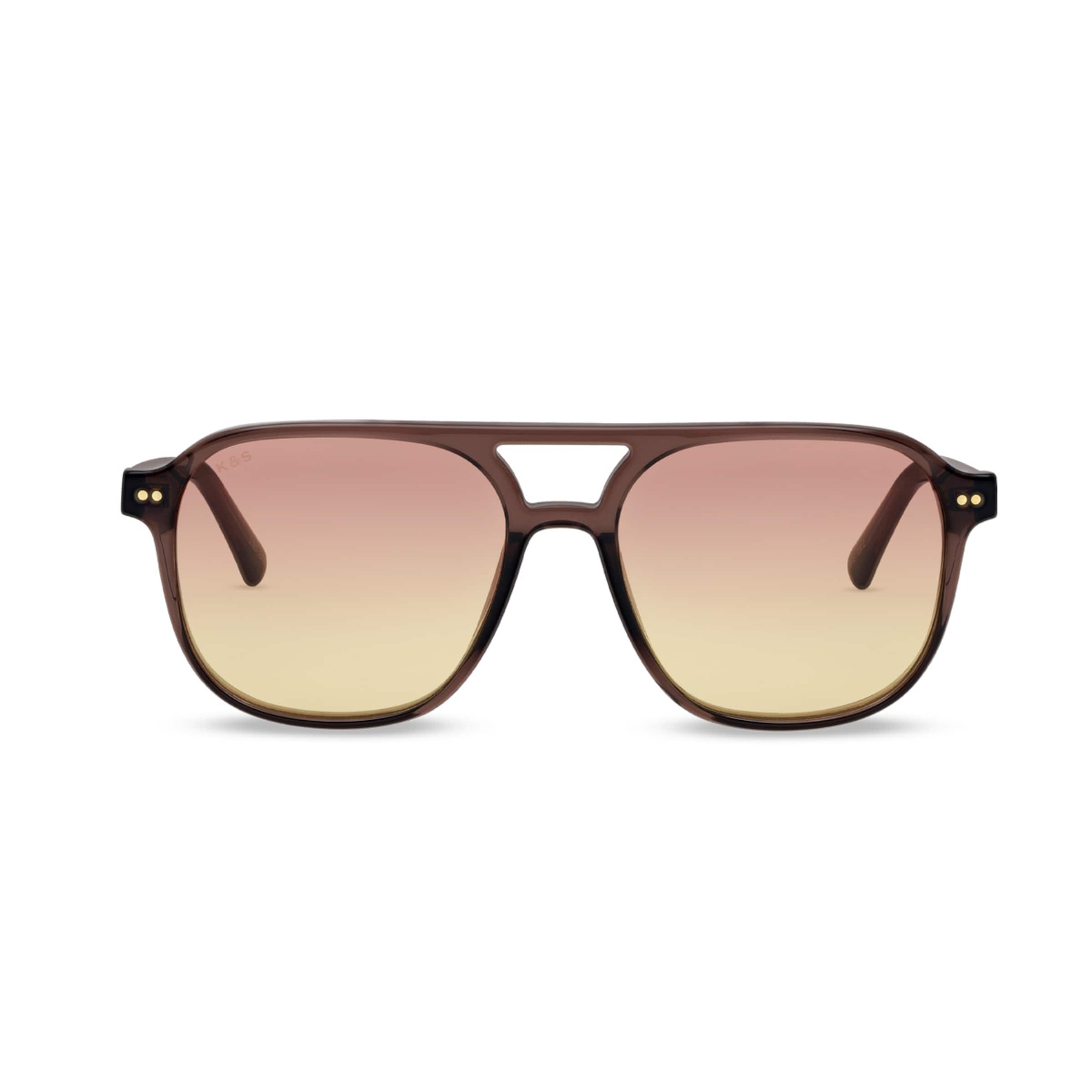 Zurich Oversize Mocha Gradient Brown